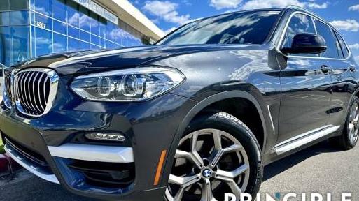 BMW X3 2021 5UXTY3C0XM9E22489 image