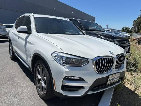 BMW X3 2021 5UXTS1C01M9H00864 image