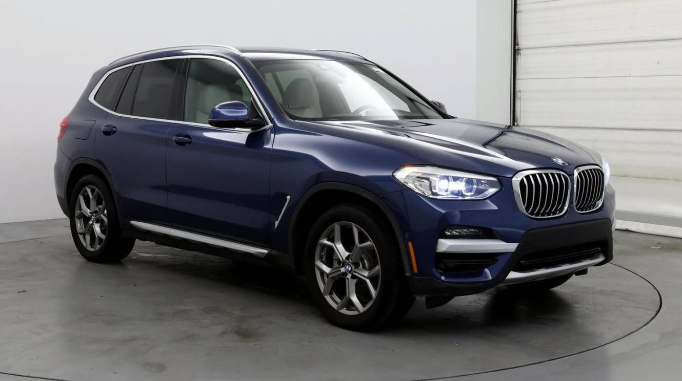 BMW X3 2021 5UXTY3C04M9D87805 image