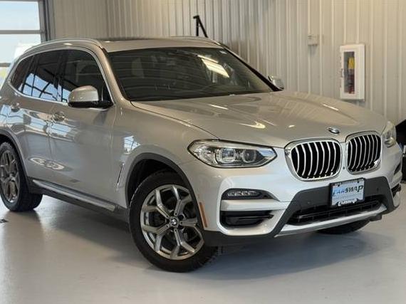 BMW X3 2021 5UXTY5C09M9E96496 image