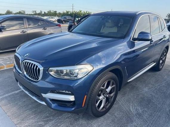 BMW X3 2021 5UXTY3C03M9H97110 image