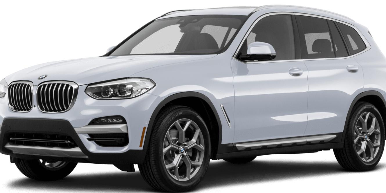 BMW X3 2021 5UXTY3C07M9H30218 image