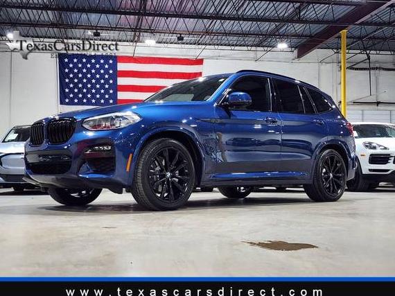 BMW X3 2021 5UXTS1C04M9G80285 image
