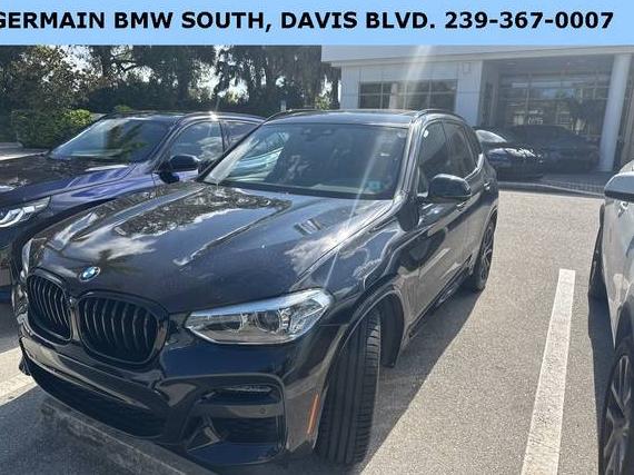 BMW X3 2021 5UXTY3C00M9F13724 image