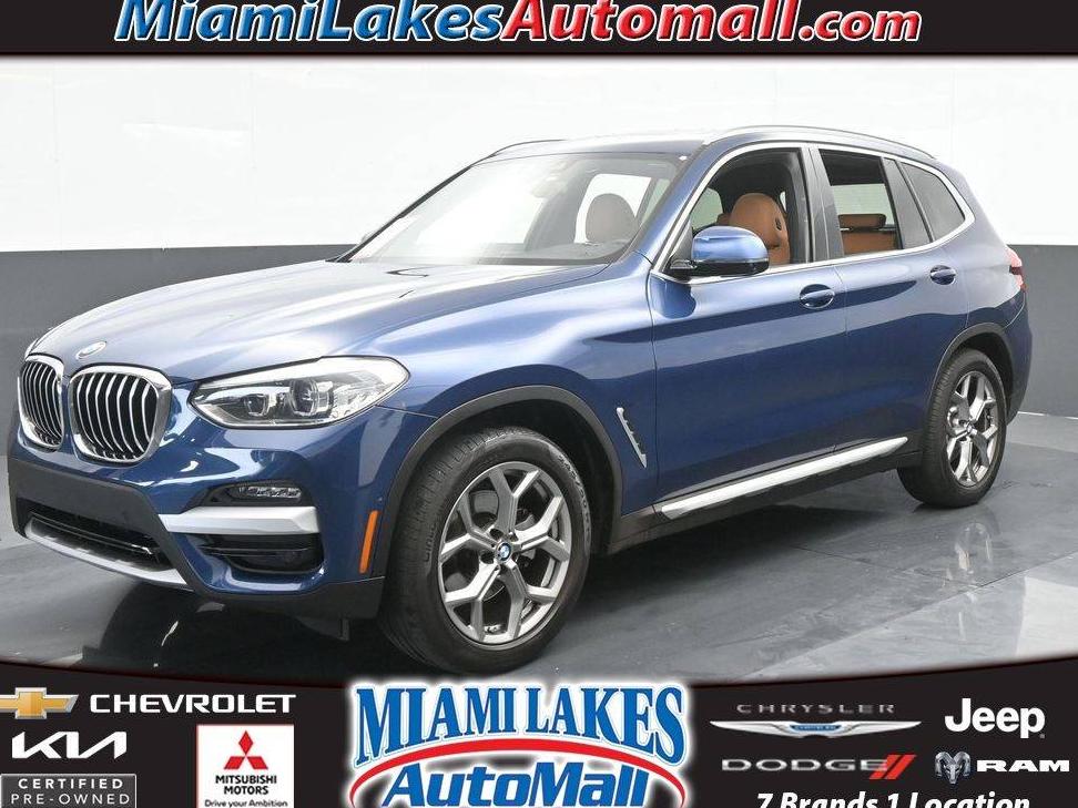 BMW X3 2021 5UXTY3C07M9F93605 image