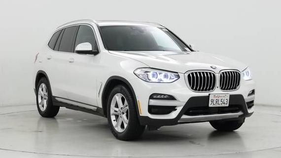 BMW X3 2021 5UXTY3C09M9D96306 image
