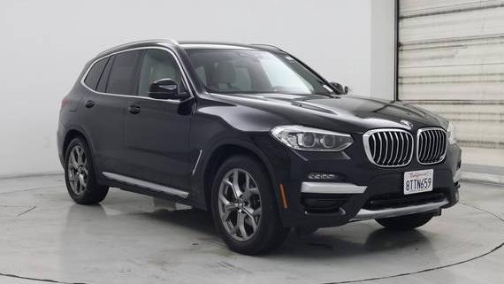 BMW X3 2021 5UXTY3C02M9E39707 image