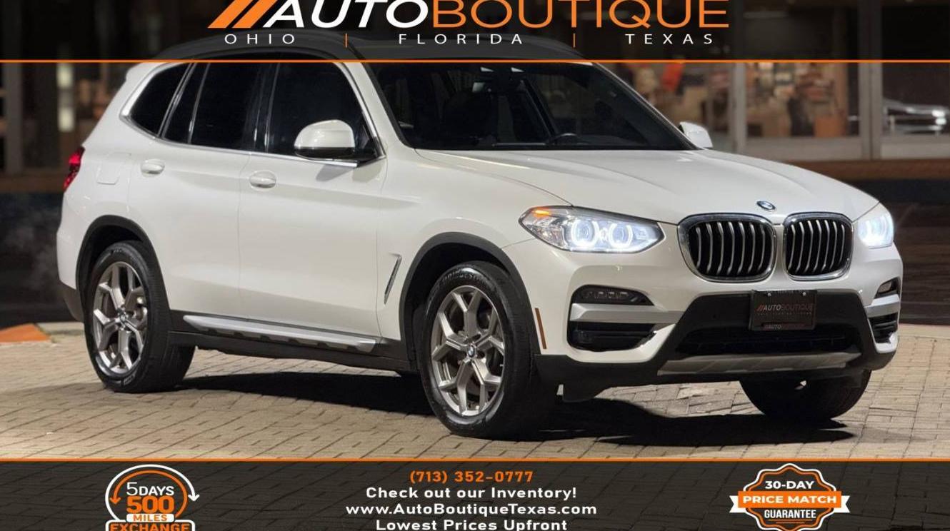 BMW X3 2021 5UXTY3C09M9G84469 image