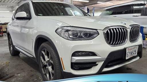 BMW X3 2021 5UXTY3C08M9F04608 image