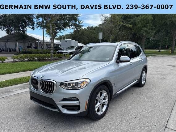 BMW X3 2021 5UXTY3C00M9H96982 image