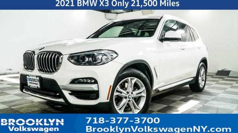 BMW X3 2021 5UXTY5C02M9H38044 image