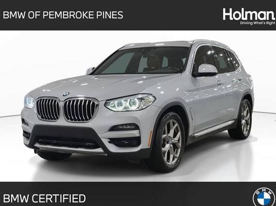BMW X3 2021 5UXTY3C02M9F93124 image