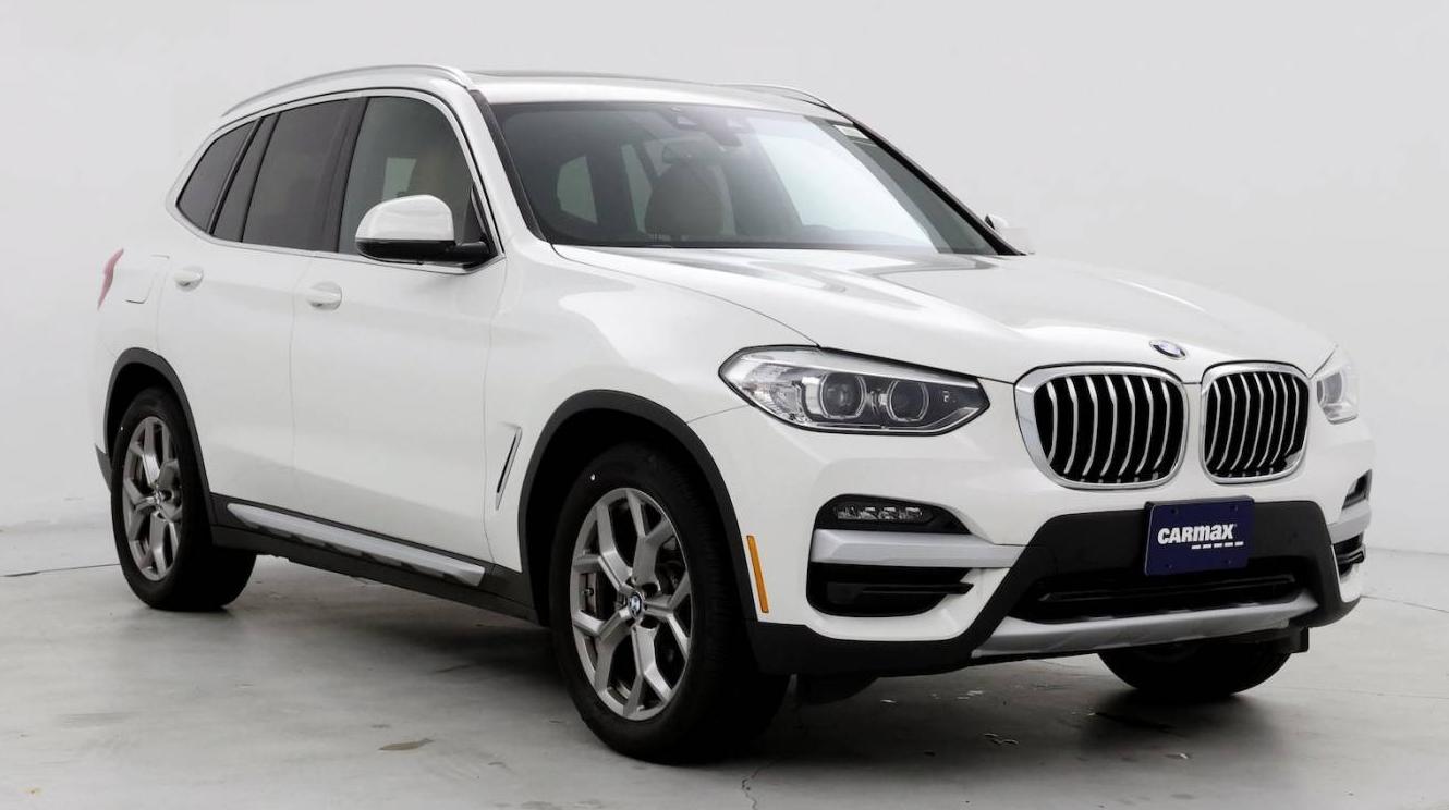 BMW X3 2021 5UXTY5C05M9G92001 image