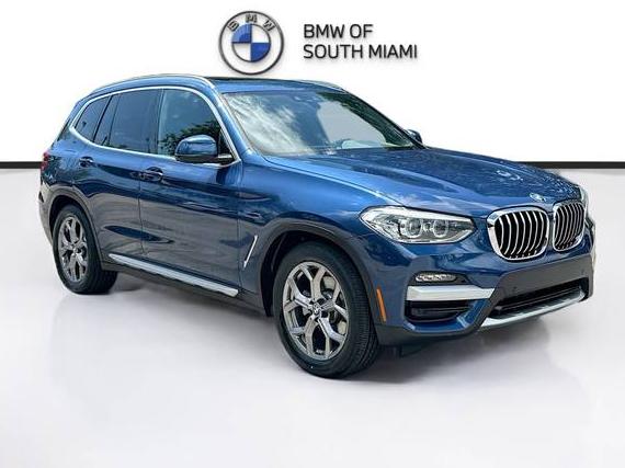 BMW X3 2021 5UXTY3C06M9E07276 image