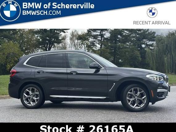 BMW X3 2021 5UXTY5C04M9F37052 image