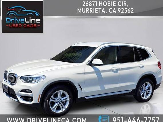 BMW X3 2021 5UXTY5C06M9G42580 image