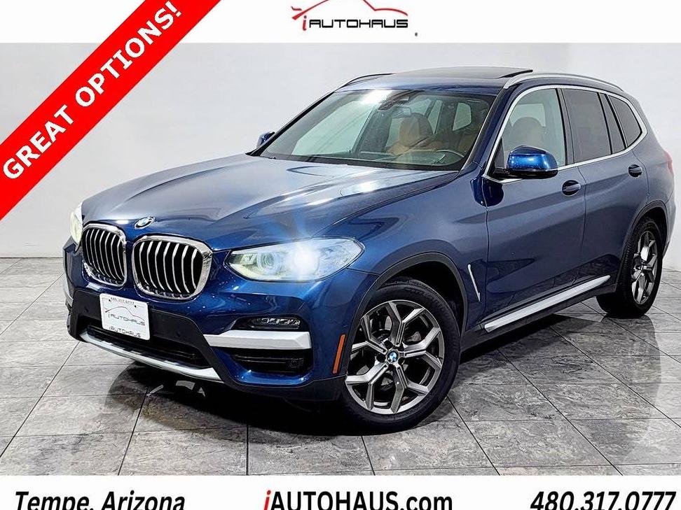 BMW X3 2021 5UXTY5C07M9G05876 image