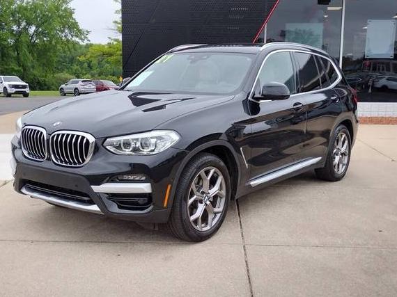 BMW X3 2021 5UXTY5C00M9E77402 image
