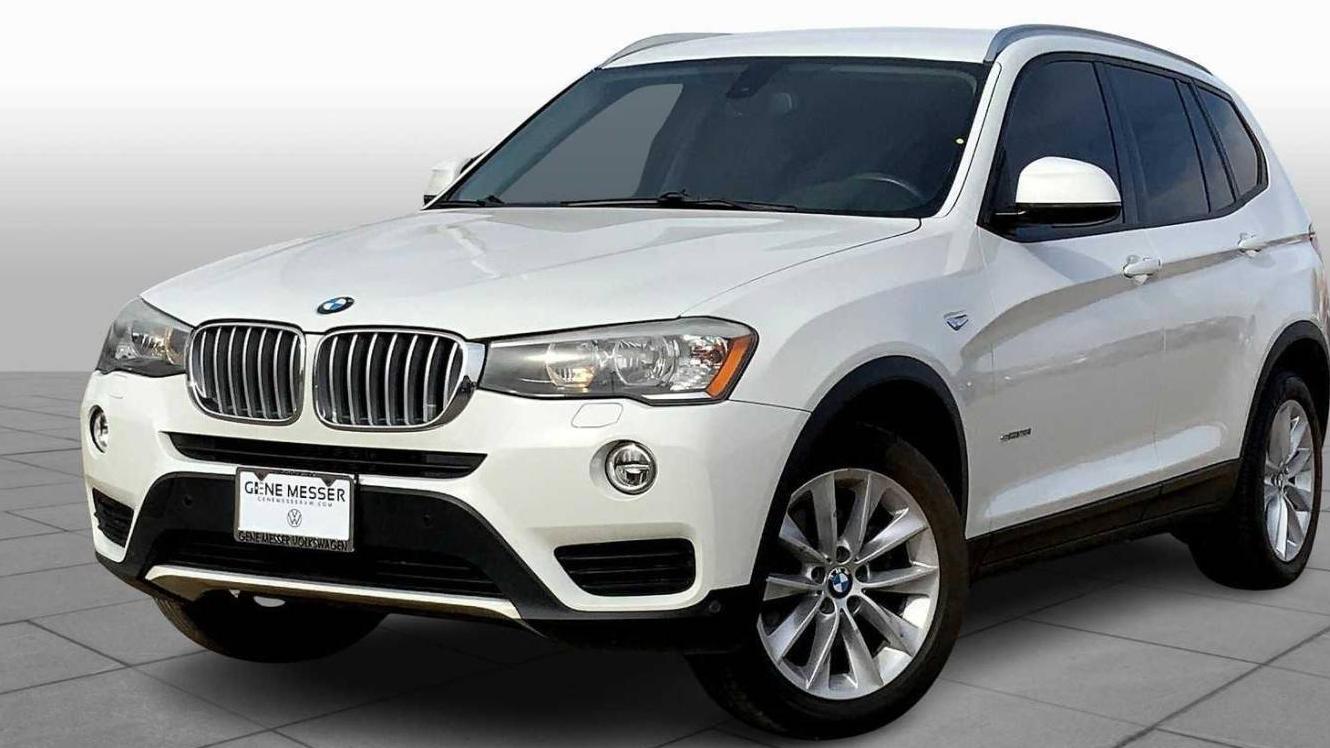 BMW X3 2017 5UXWZ7C39H0X39814 image