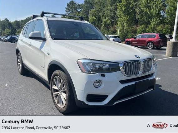 BMW X3 2017 5UXWX9C32H0T18891 image