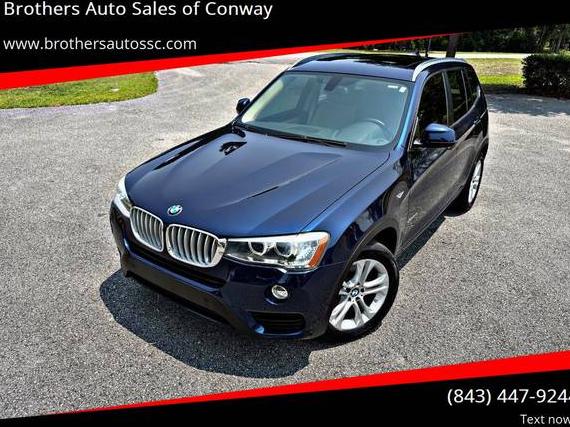 BMW X3 2017 5UXWX7C51H0U42690 image