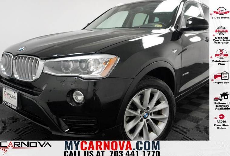 BMW X3 2017 5UXWX9C33H0W77067 image