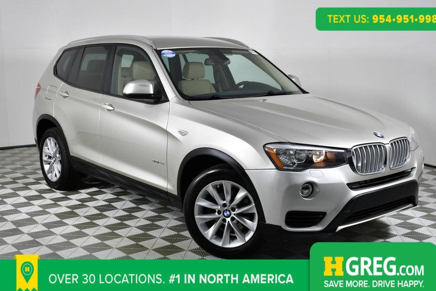 BMW X3 2017 5UXWZ7C57H0U45815 image