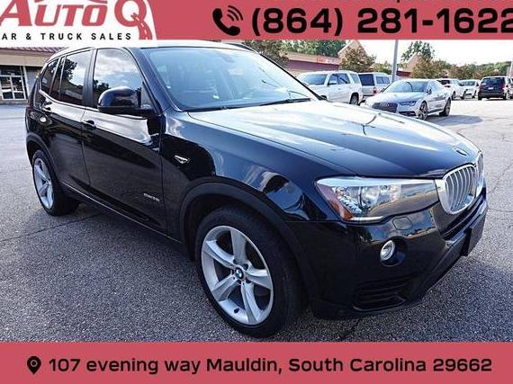BMW X3 2017 5UXWZ7C38H0V92126 image
