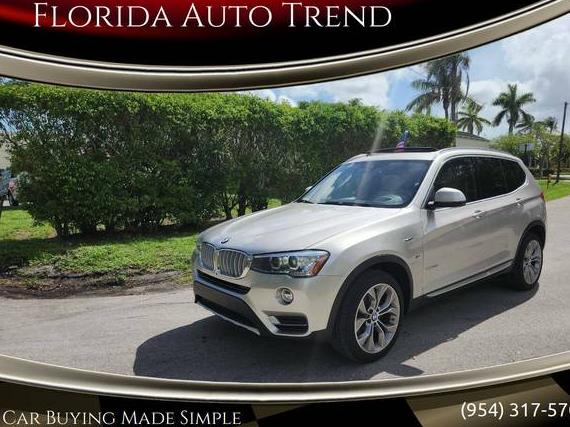 BMW X3 2017 5UXWX9C55H0T14707 image