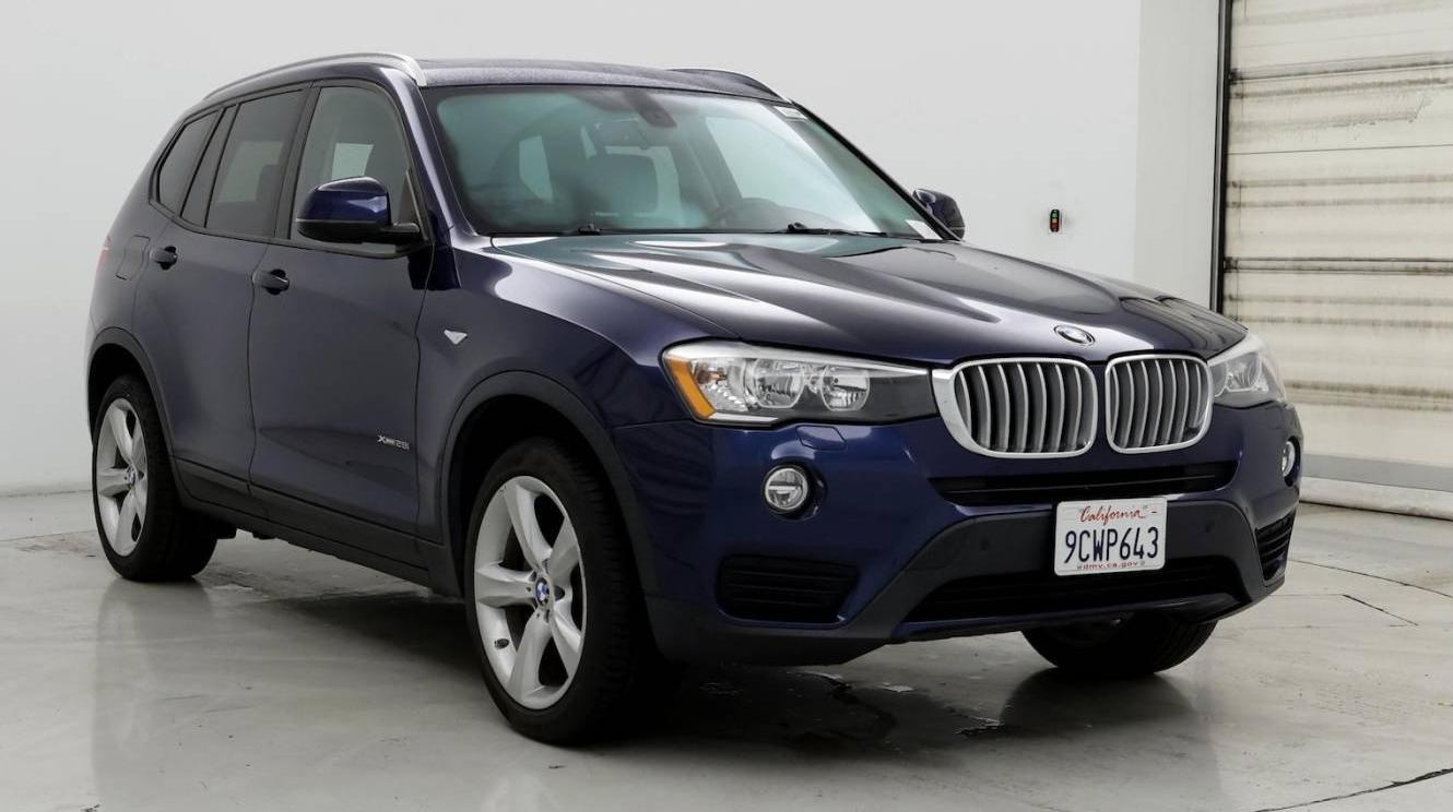 BMW X3 2017 5UXWX9C39H0W78451 image