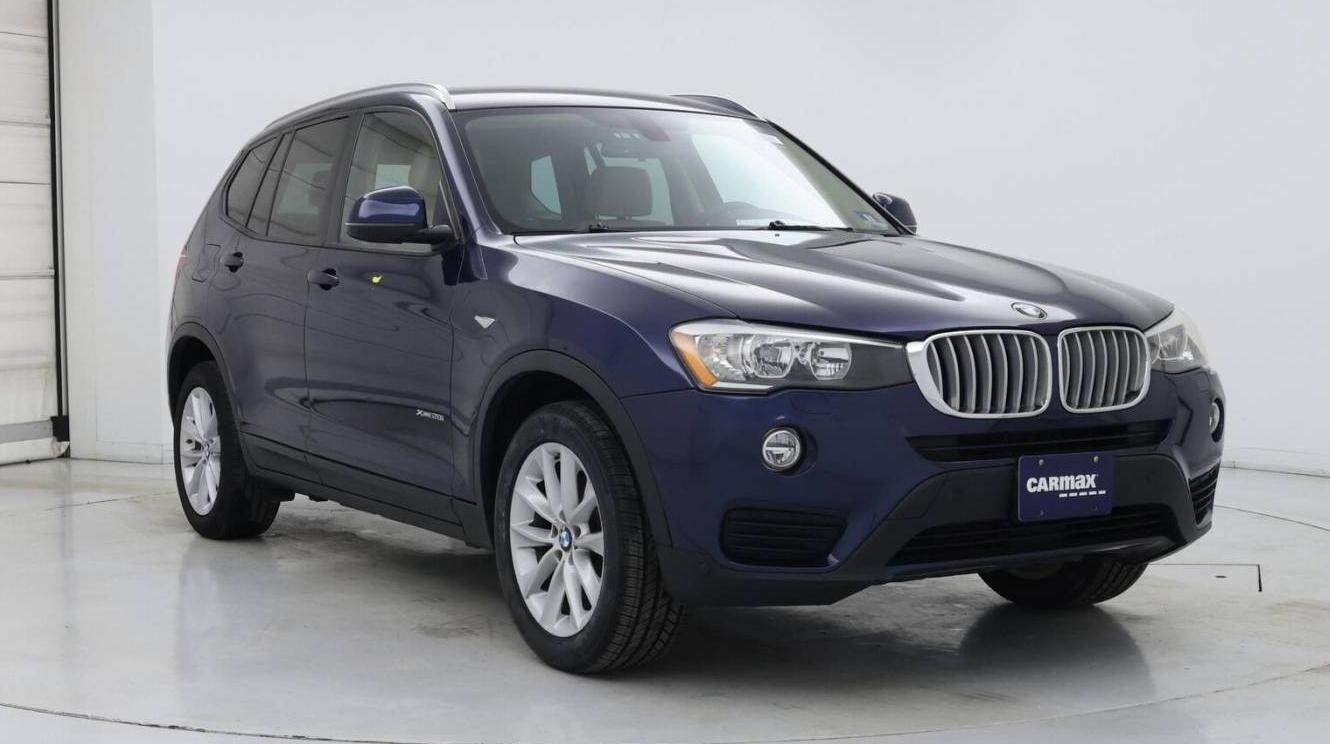 BMW X3 2017 5UXWX9C30H0W68228 image