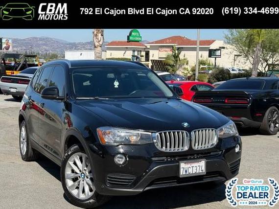 BMW X3 2017 5UXWZ7C37H0V94403 image