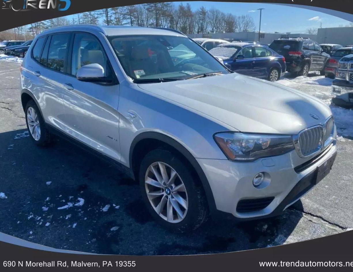 BMW X3 2017 5UXWX9C50H0T05400 image