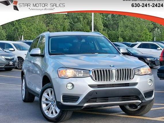 BMW X3 2017 5UXWX9C55H0D96991 image