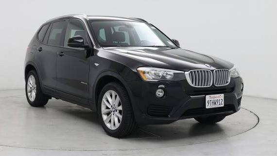 BMW X3 2017 5UXWZ7C32H0V87536 image