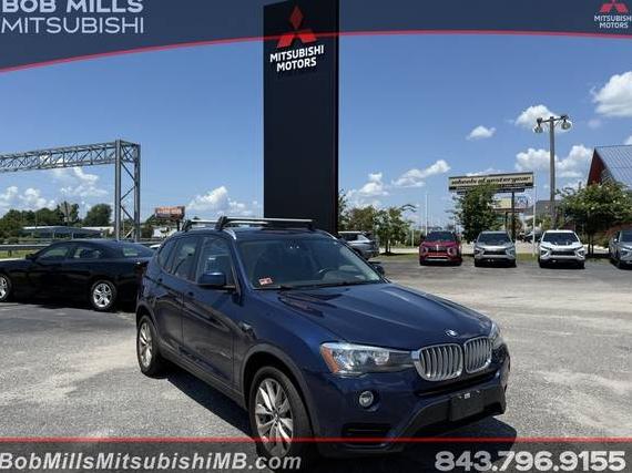 BMW X3 2017 5UXWX9C54H0T12298 image