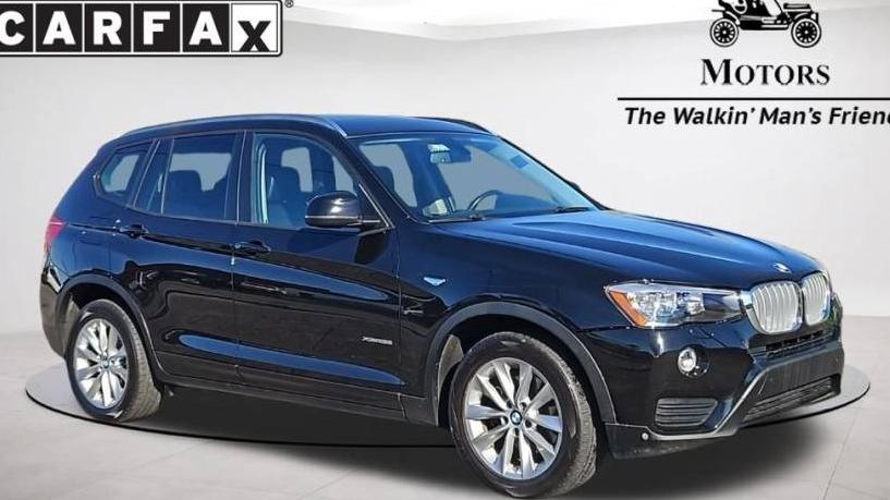 BMW X3 2017 5UXWX9C31H0W66813 image