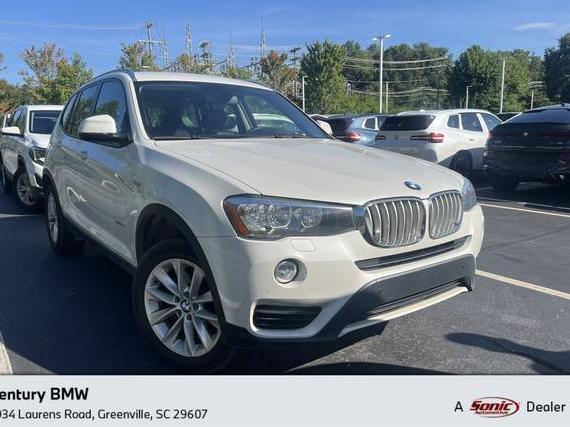 BMW X3 2017 5UXWZ7C51H0V86069 image