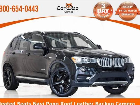 BMW X3 2017 5UXWX9C50H0T12816 image