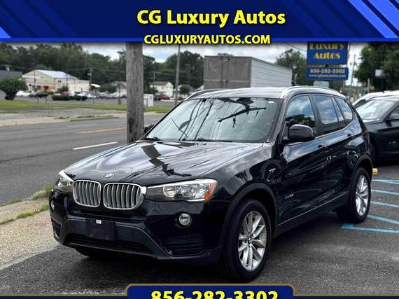 BMW X3 2017 5UXWX9C32H0T24707 image