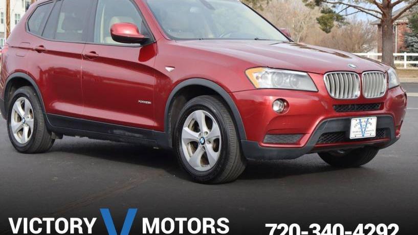 BMW X3 2012 5UXWX5C52CL726874 image