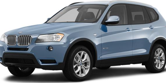 BMW X3 2012 5UXWX7C52CL735974 image