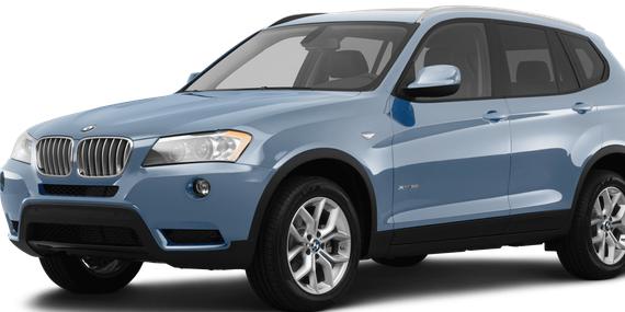 BMW X3 2012 5UXWX7C58CL737339 image