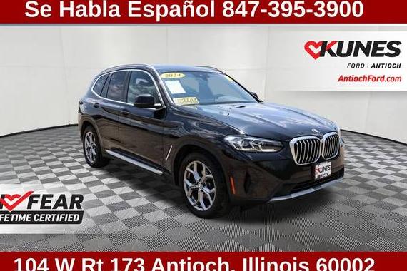 BMW X3 2024 5UX43DP06R9W19456 image
