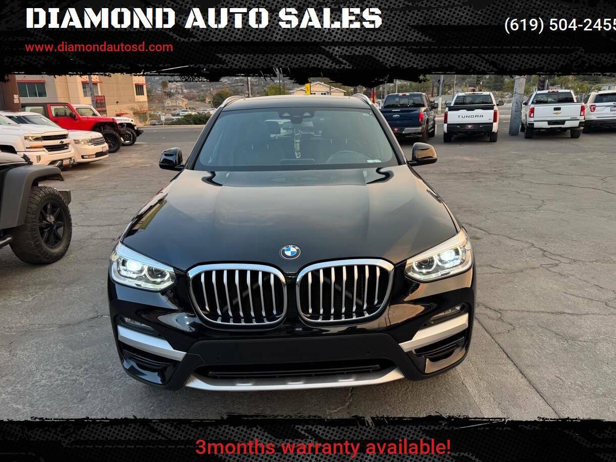 BMW X3 2020 5UXTY3C02L9C84767 image