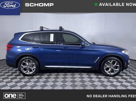 BMW X3 2020 5UXTS1C08L9D50261 image
