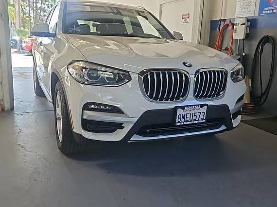 BMW X3 2020 5UXTY3C03LLE55349 image