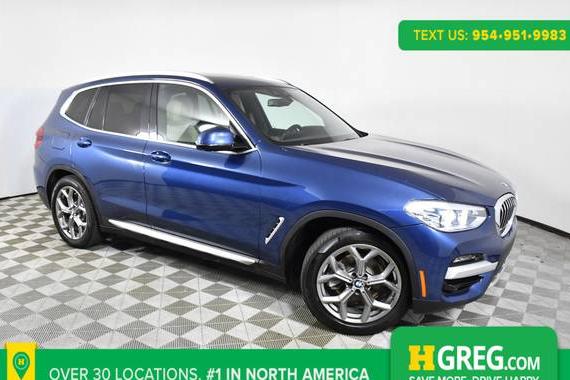BMW X3 2020 5UXTY3C05L9C93365 image