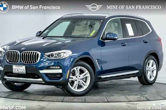 BMW X3 2020 5UXTY3C00L9C47572 image