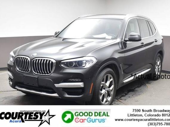 BMW X3 2020 5UXTY5C09L9C41930 image